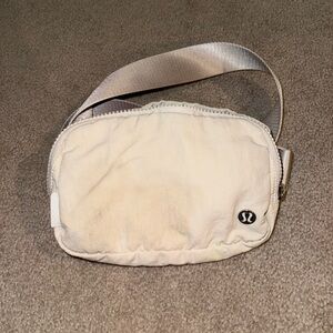 Lululemon Cream Crossbody Bag
